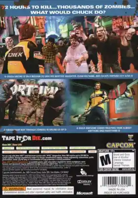 Dead Rising 2 (USA) box cover back